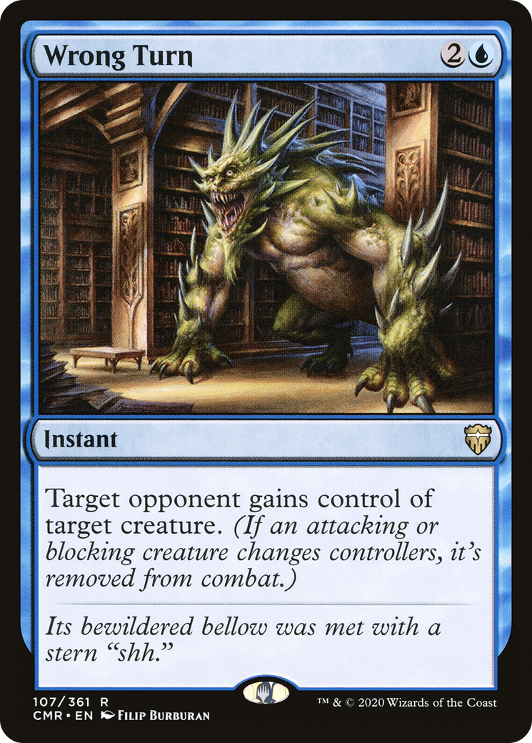 Mauvais virage (CMR-107) - Commander Legends Foil 