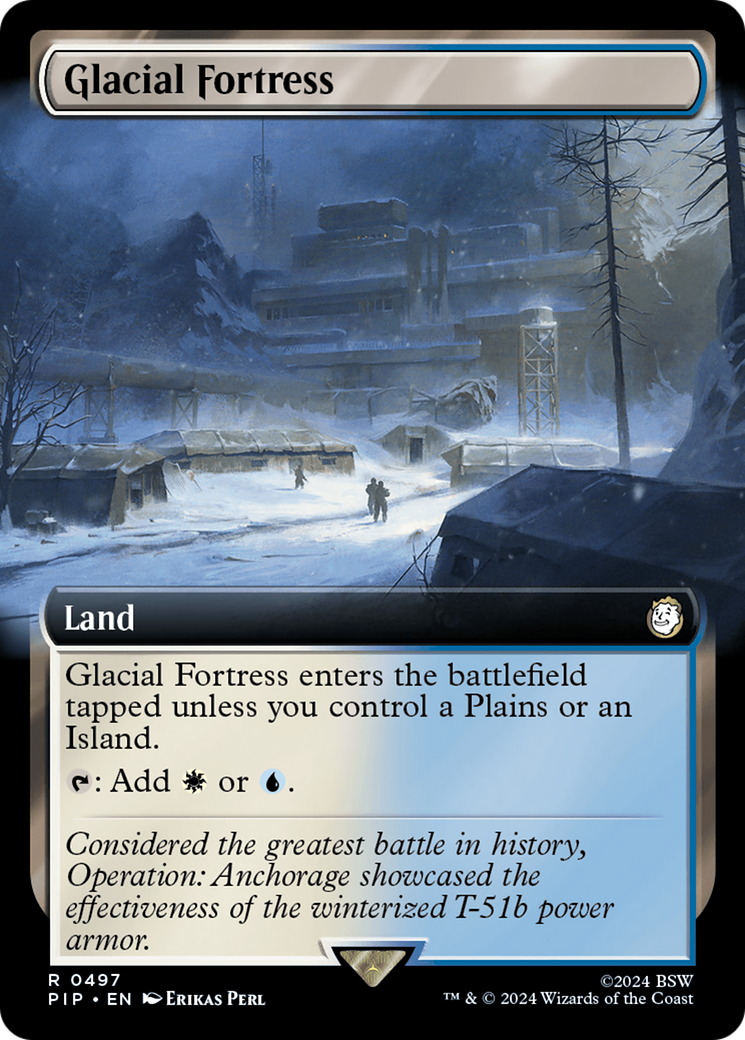 Forteresse glaciaire (PIP-497) - Fallout : (Extended Art) Foil 