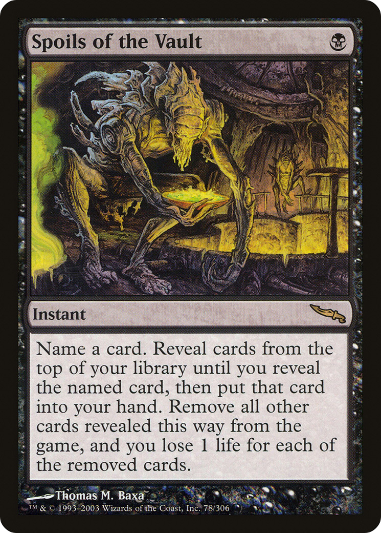 Butin du coffre-fort (MRD-078) - Mirrodin Foil 