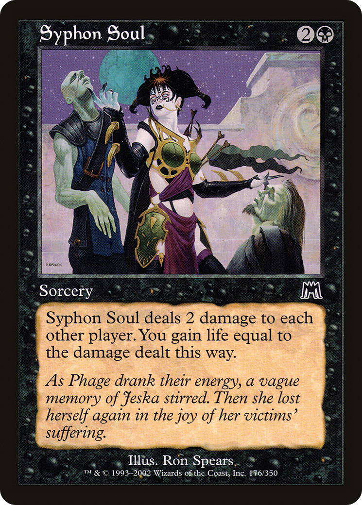 Syphon Soul (ONS-176) - Onslaught Foil 