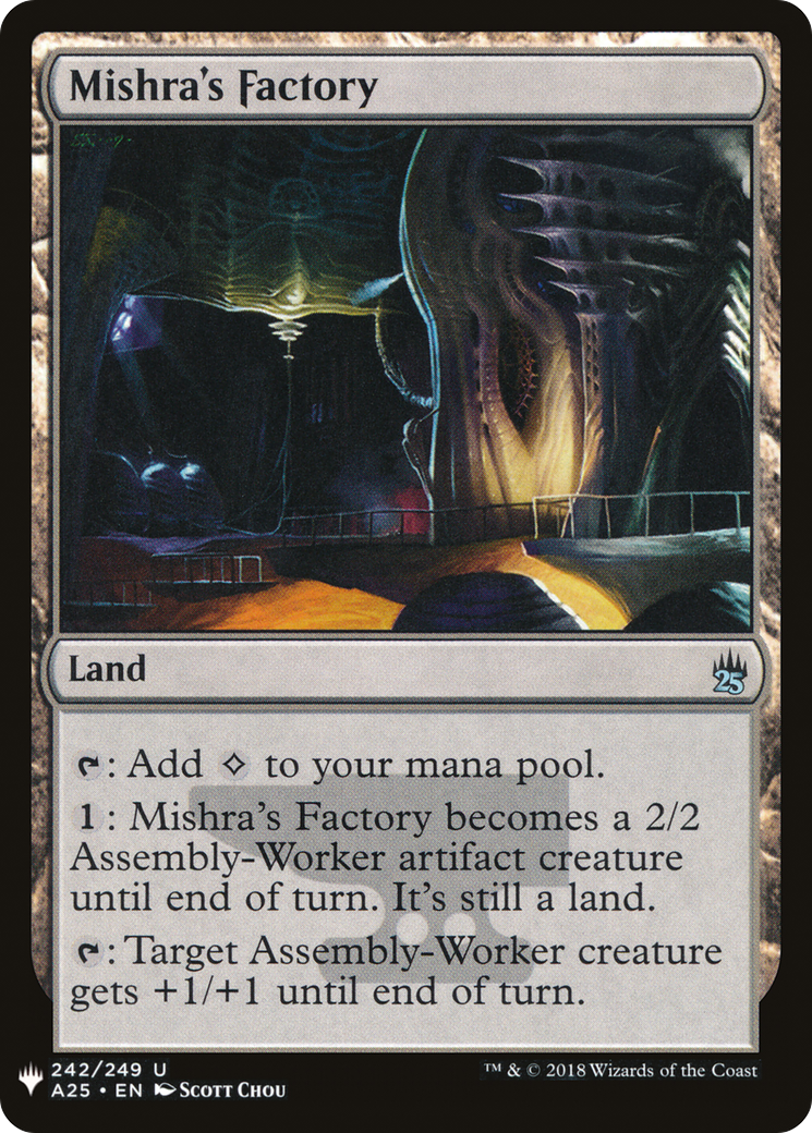 Mishra's Factory (A25) (LIST-A25-242) - The List