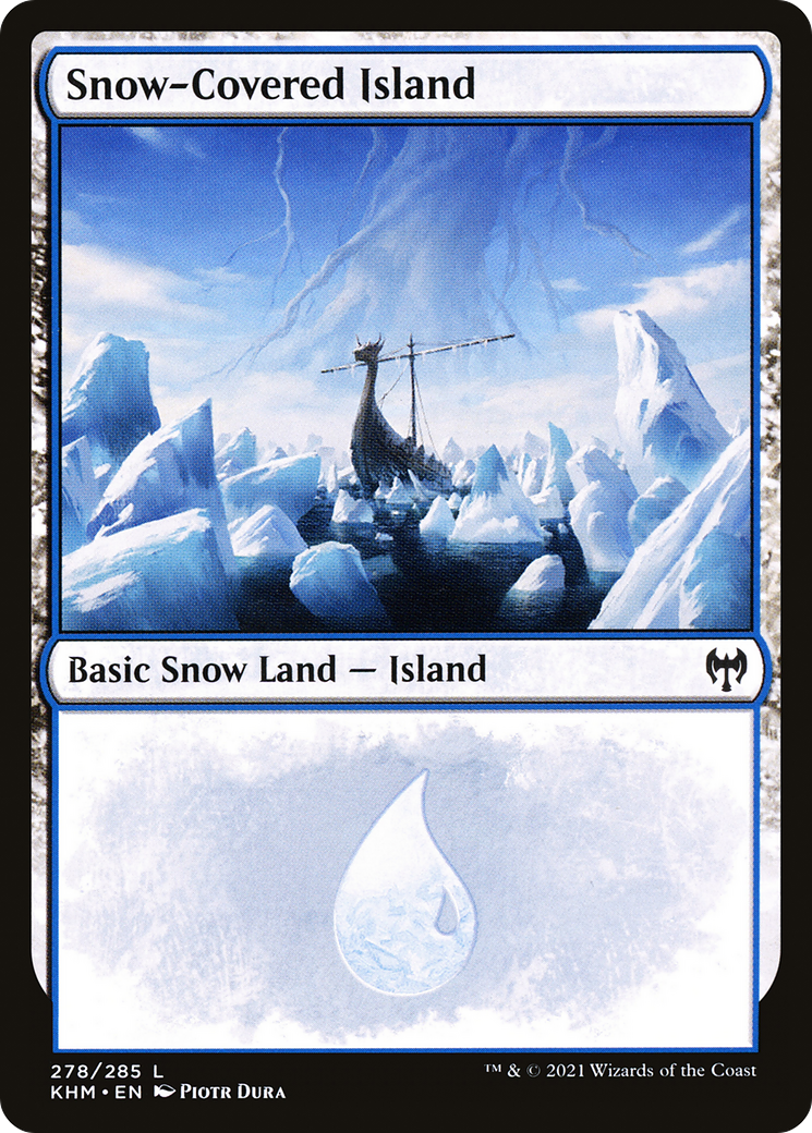 Île enneigée (KHM-278) - Kaldheim : (neige) Foil 