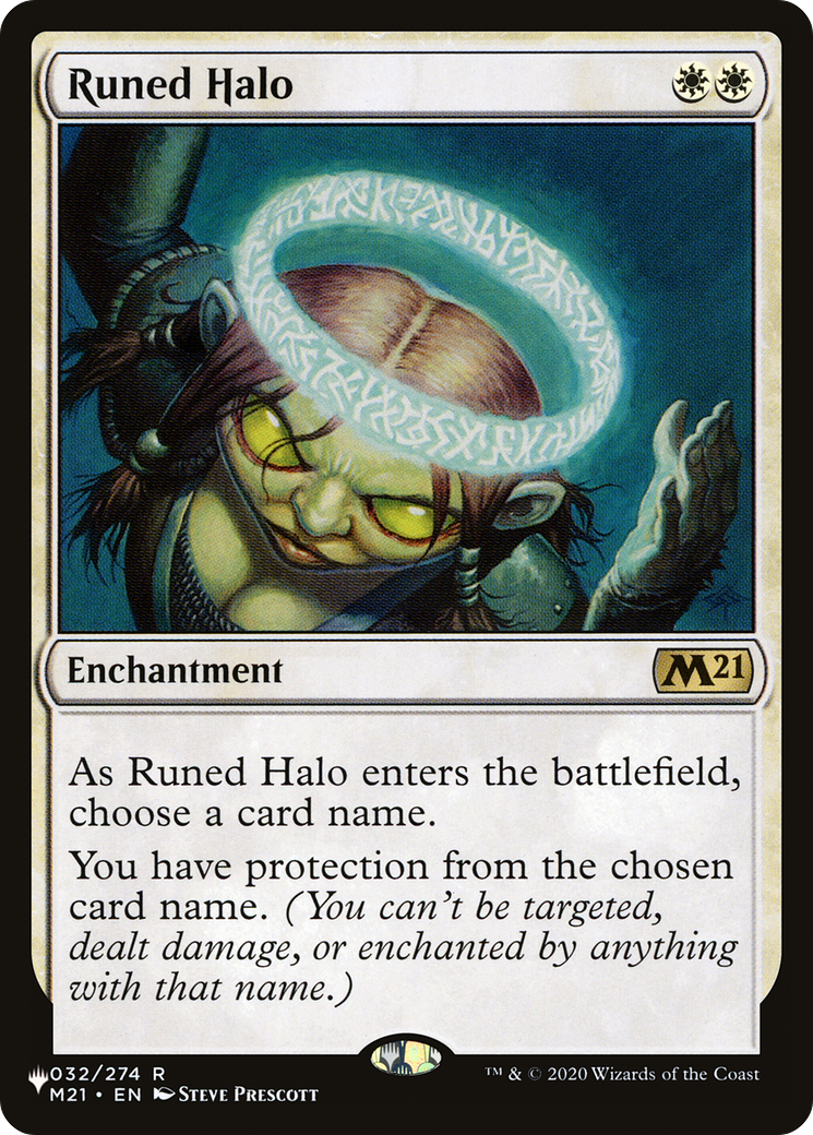 Runed Halo (LIST-M21-32) - The List