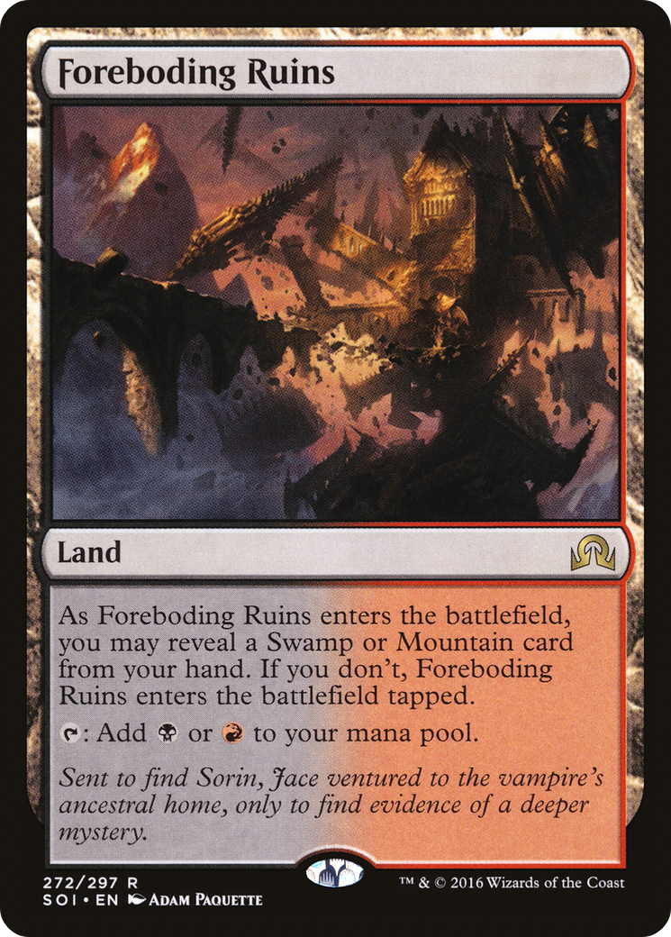 Foreboding Ruins (SOI-272) - Shadows over Innistrad