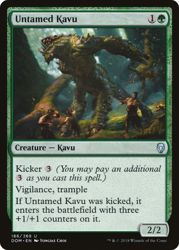 Kavu indompté (DOM-186) - Dominaria Foil 