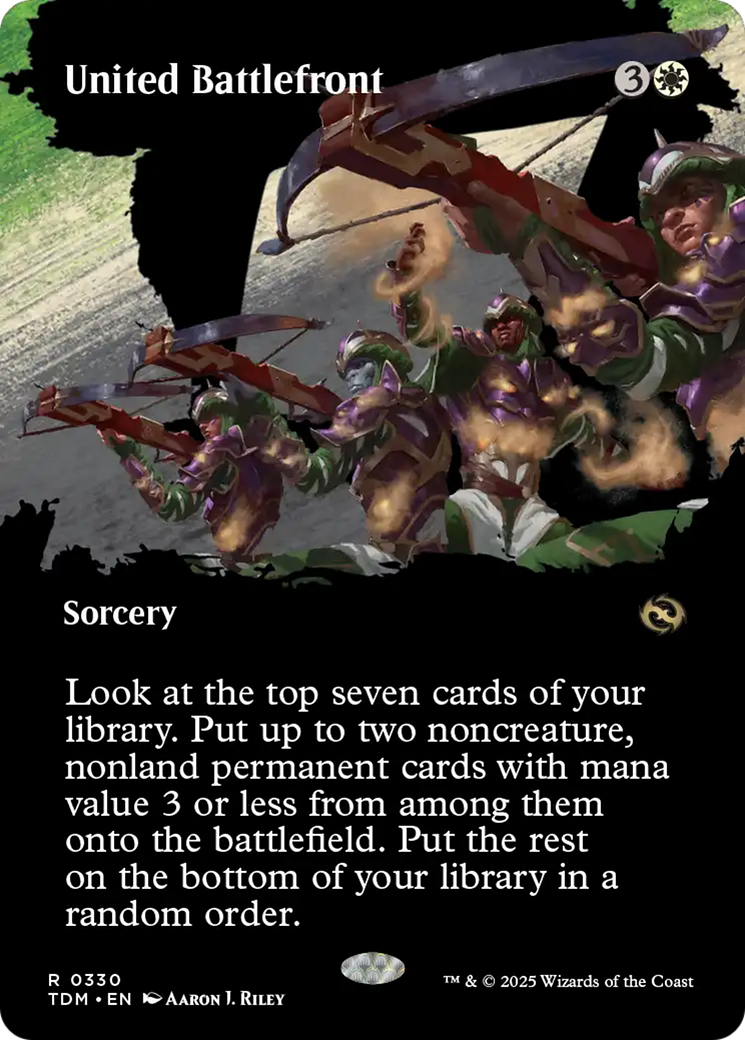 Front de bataille uni (sans frontières) (TDM-330) - Tarkir : Tempête de dragons