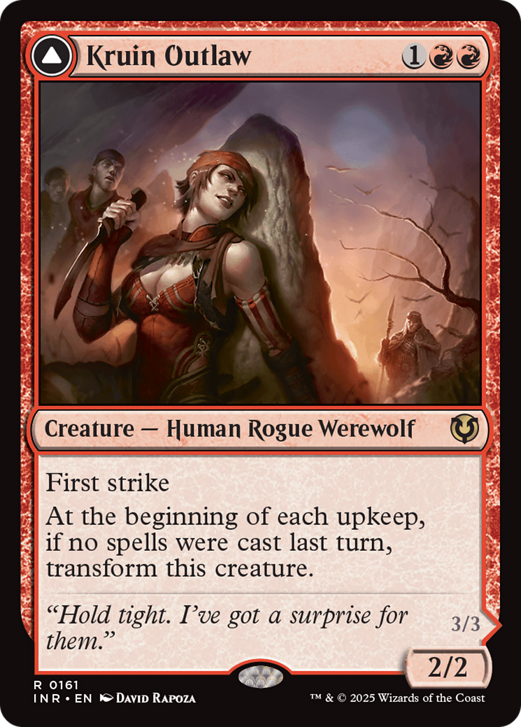 Kruin Outlaw // Terror of Kruin Pass (INR-161) - Innistrad Remastered