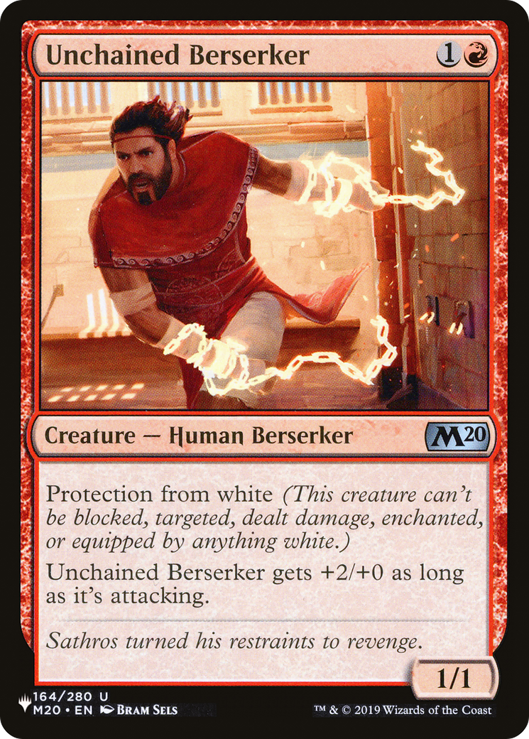Unchained Berserker (LIST-164/280) - The List