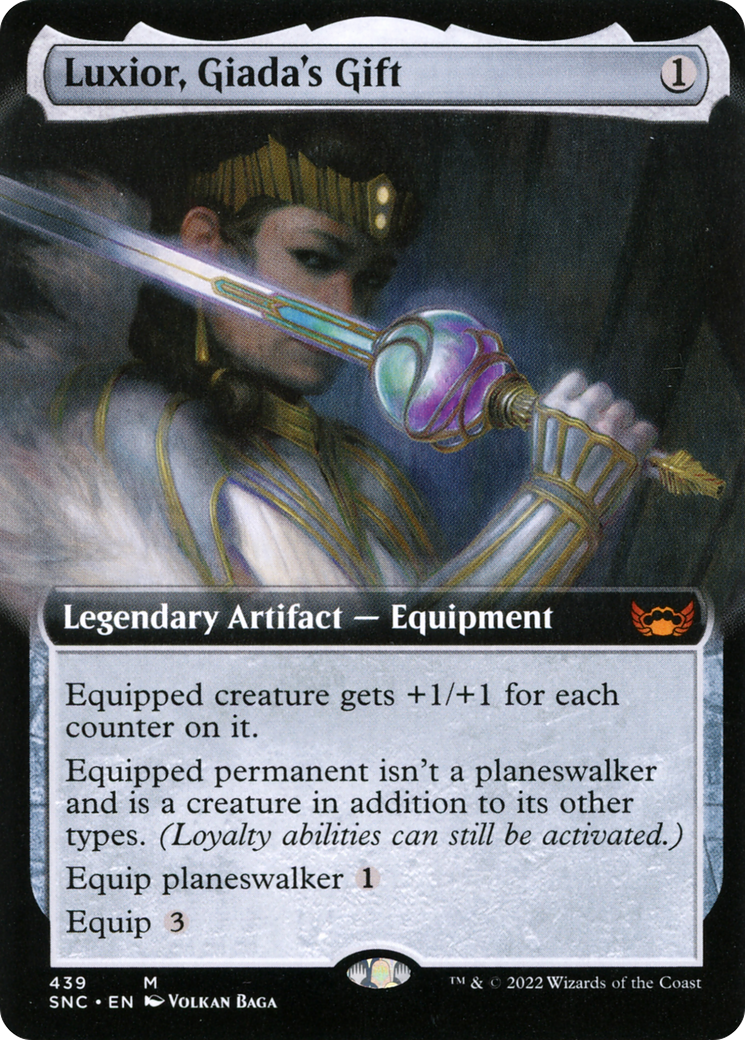 Luxior, le cadeau de Giada (SNC-439) - Rues de New Capenna : (Extended Art) Foil