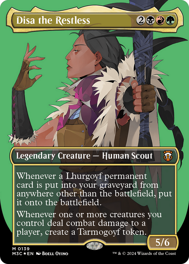 Disa l'Insatiable (M3C-139) - Commandant (sans bordure) de Modern Horizons 3 