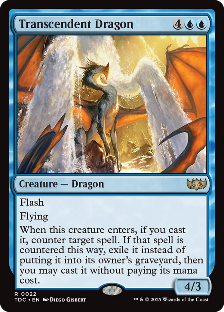 Dragon Transcendant (TDC-022) - Commandant : Tarkir : Tempête de Dragons 