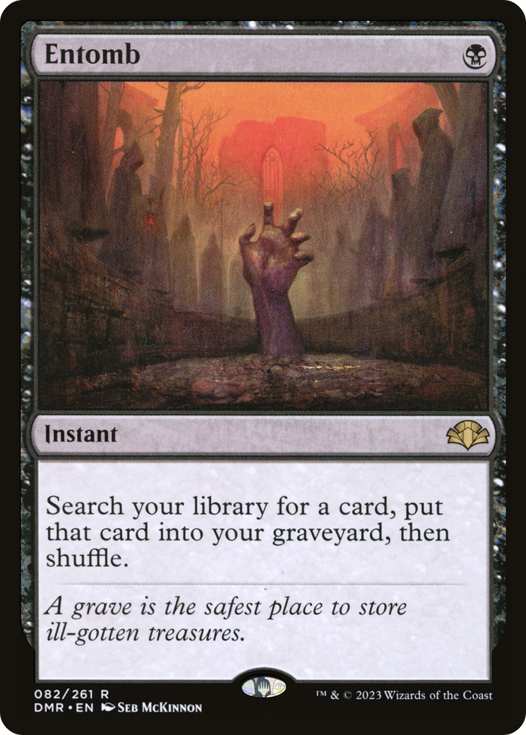Entomb (DMR-082) - Dominaria remasterisé