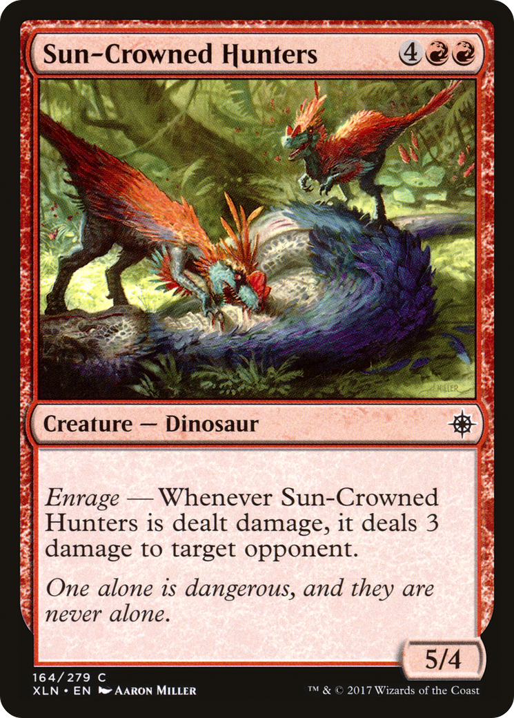Chasseurs couronnés de soleil (XLN-164) - Ixalan 