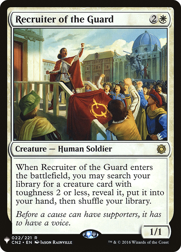 Recruiter of the Guard (LIST-CN2-22) - The List