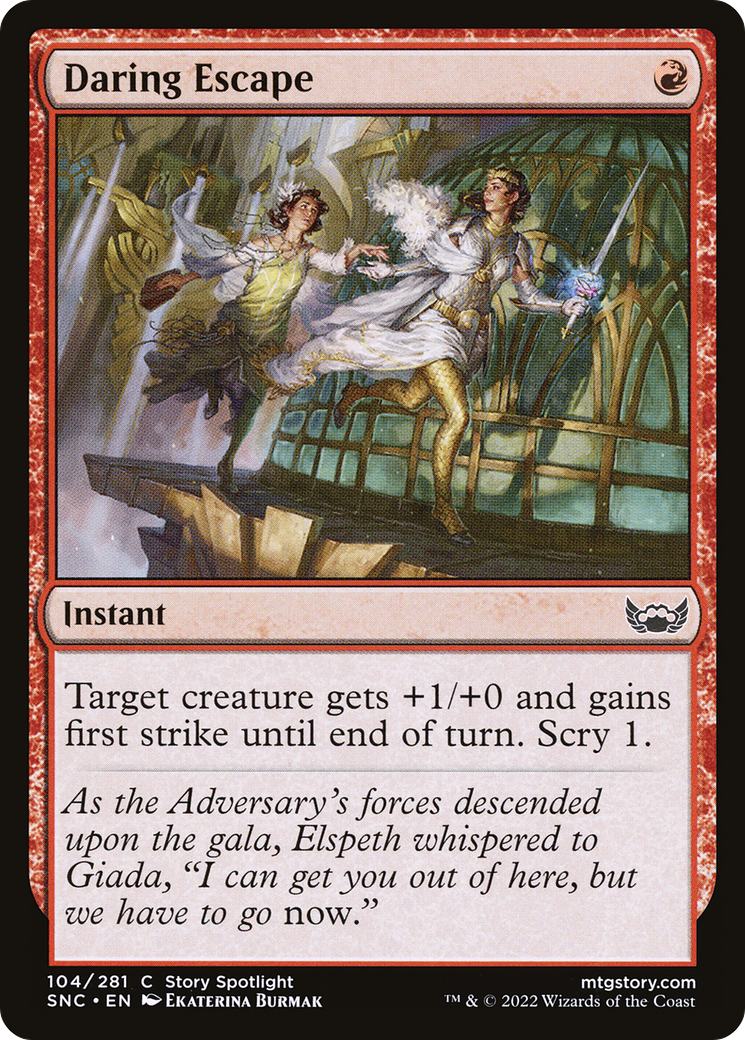 Évasion audacieuse (SNC-104) - Rues de New Capenna 