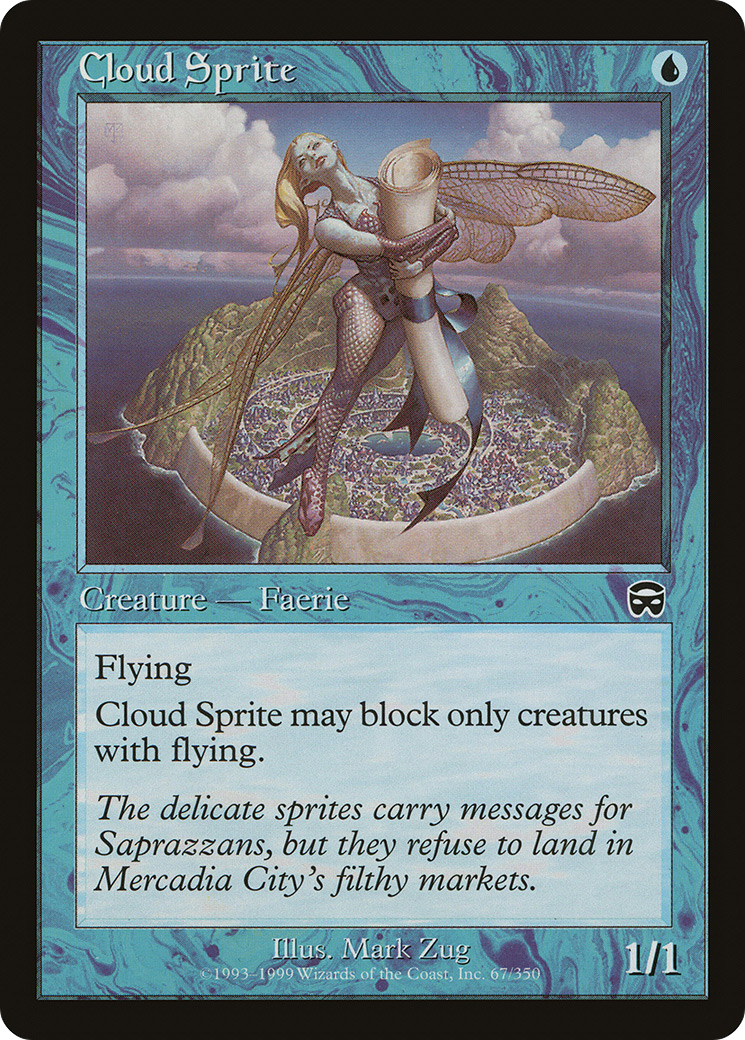 Cloud Sprite (MMQ-067) - Feuille de Masques Mercadiens