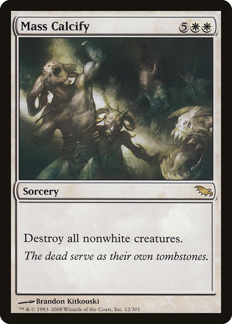 Calcification de masse (SHM-012) - Shadowmoor 