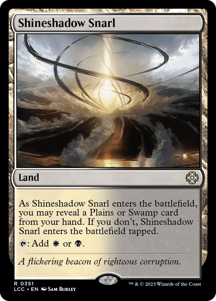 Shineshadow Snarl (LCC-351) - Commandant des Cavernes Perdues d'Ixalan