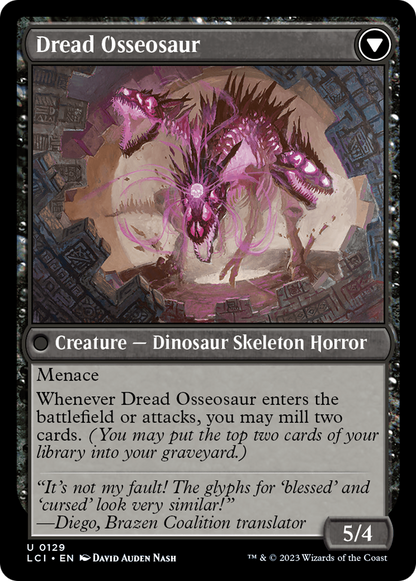 Visage of Dread (LCI-129) - The Lost Caverns of Ixalan