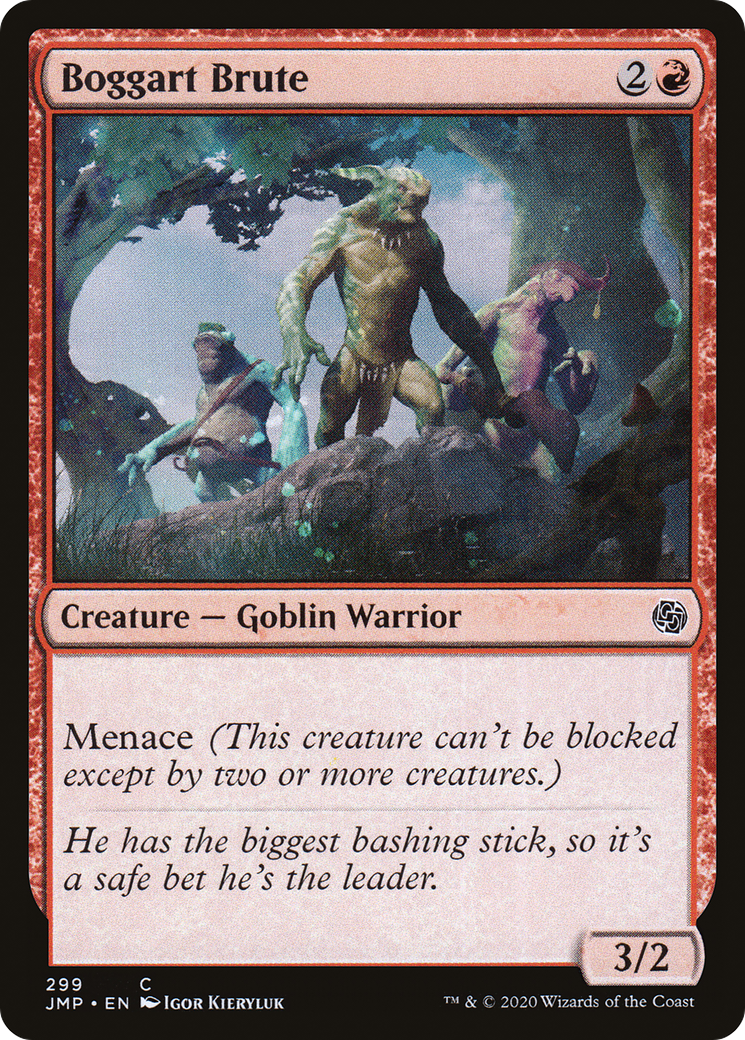 Brute Boggart (JMP-299) - Démarrage 