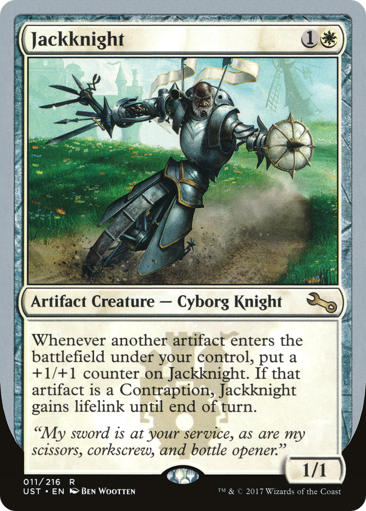 Jackknight (UST-011) - Feuille instable 