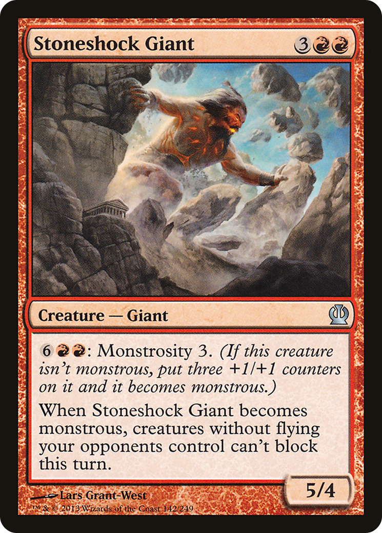 Géant de Stoneshock (THS-142) - Theros Foil 
