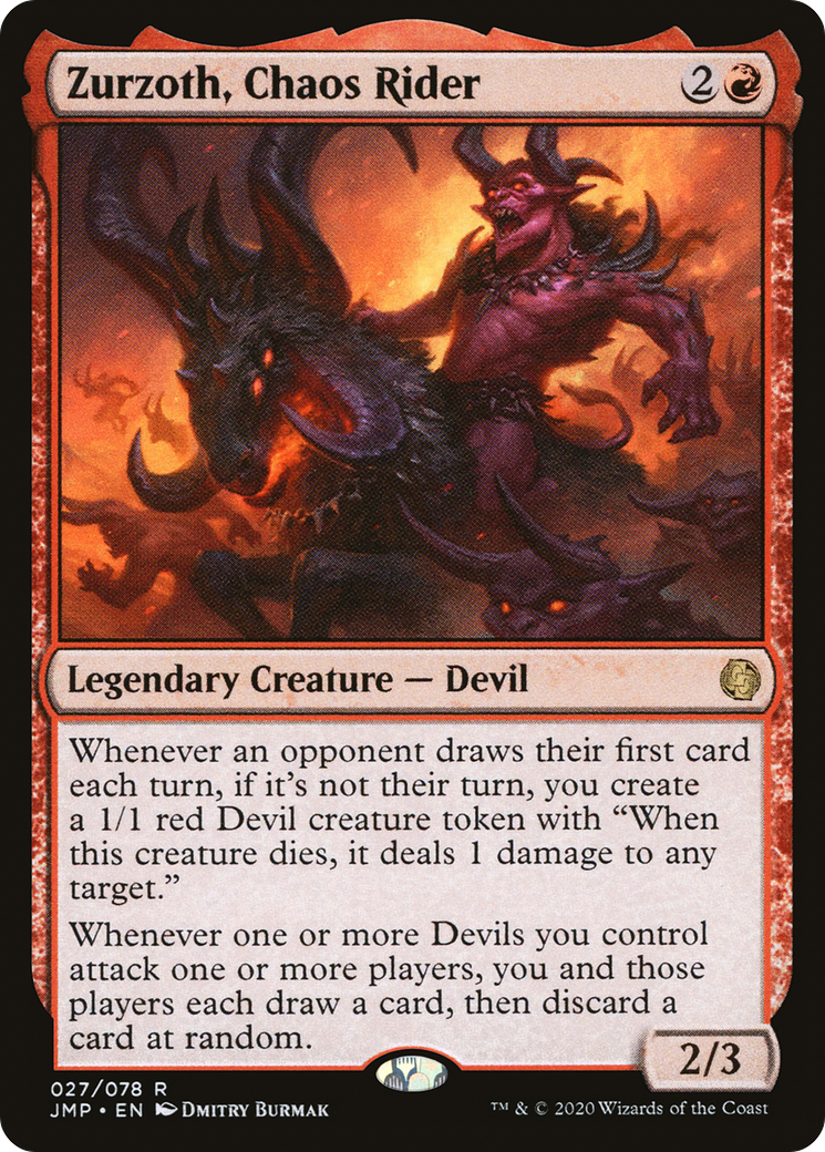 Zurzoth, Cavalier du Chaos (JMP-027) - Jumpstart