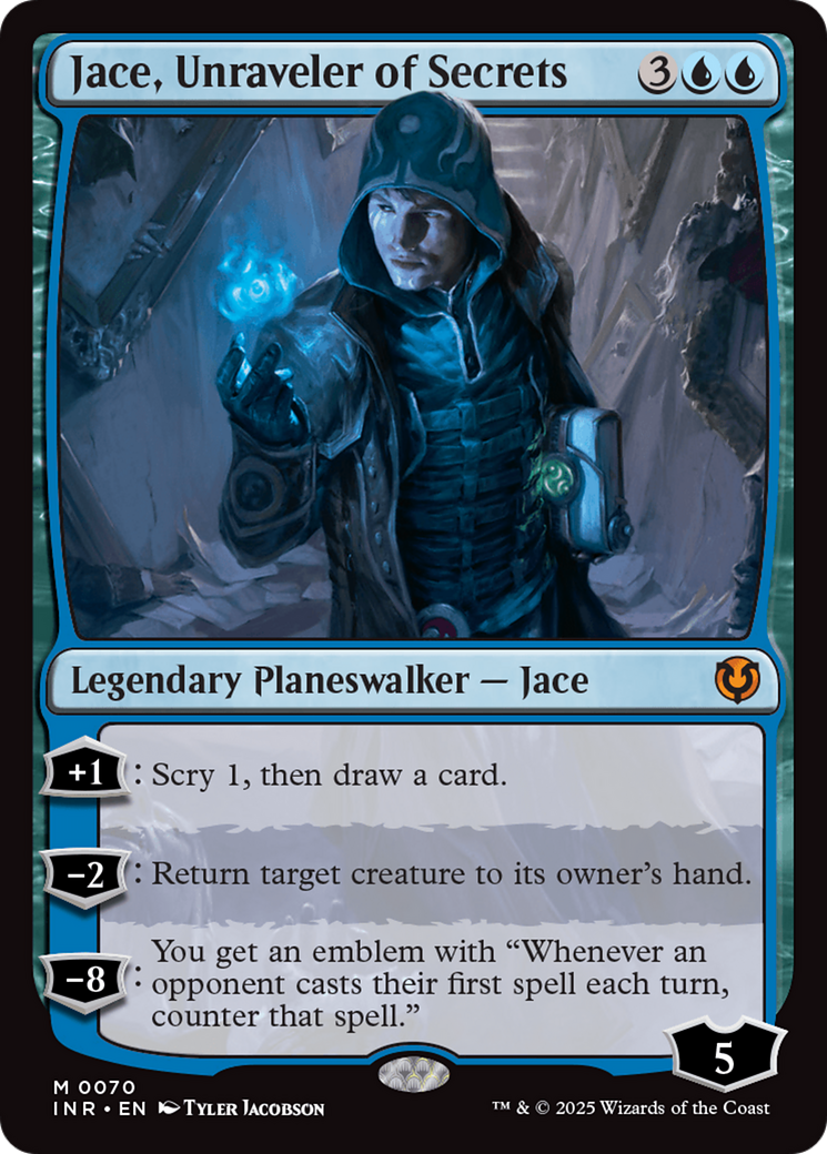 Jace, Dévoileur de Secrets (INR-070) - Innistrad Remastered Foil 