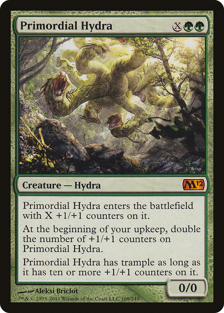 Primordial Hydra (M12-189) - Magic 2012 Foil