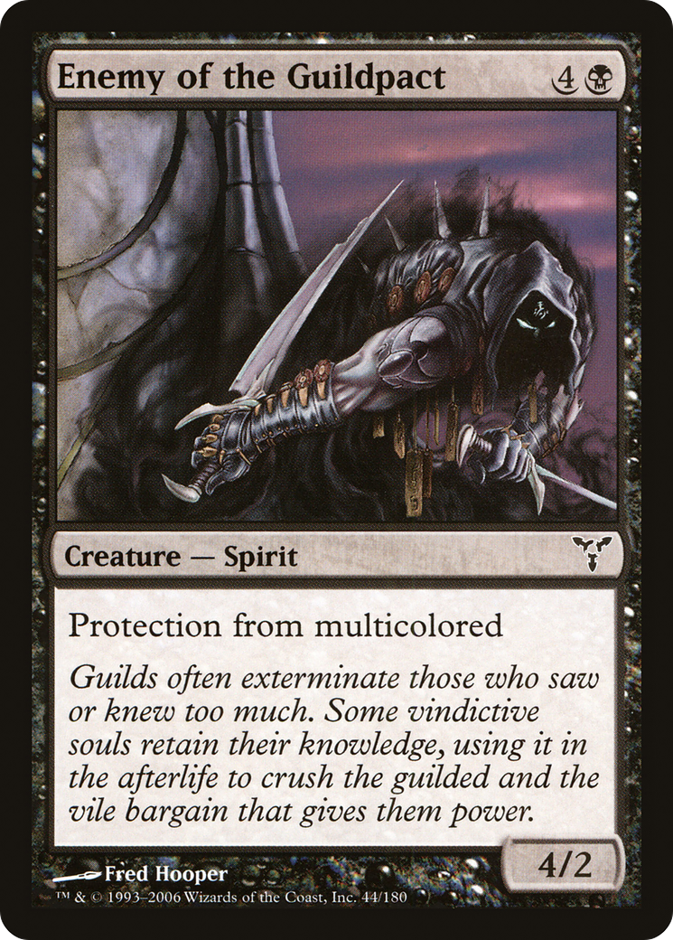 Ennemi du Pacte des Guildes (DIS-044) - Dissension Foil