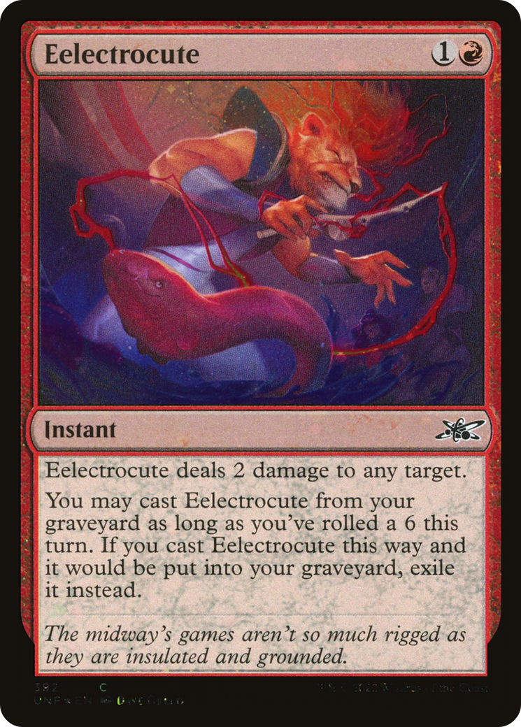 Electrocute (UNF-392) - Unfinity Foil 