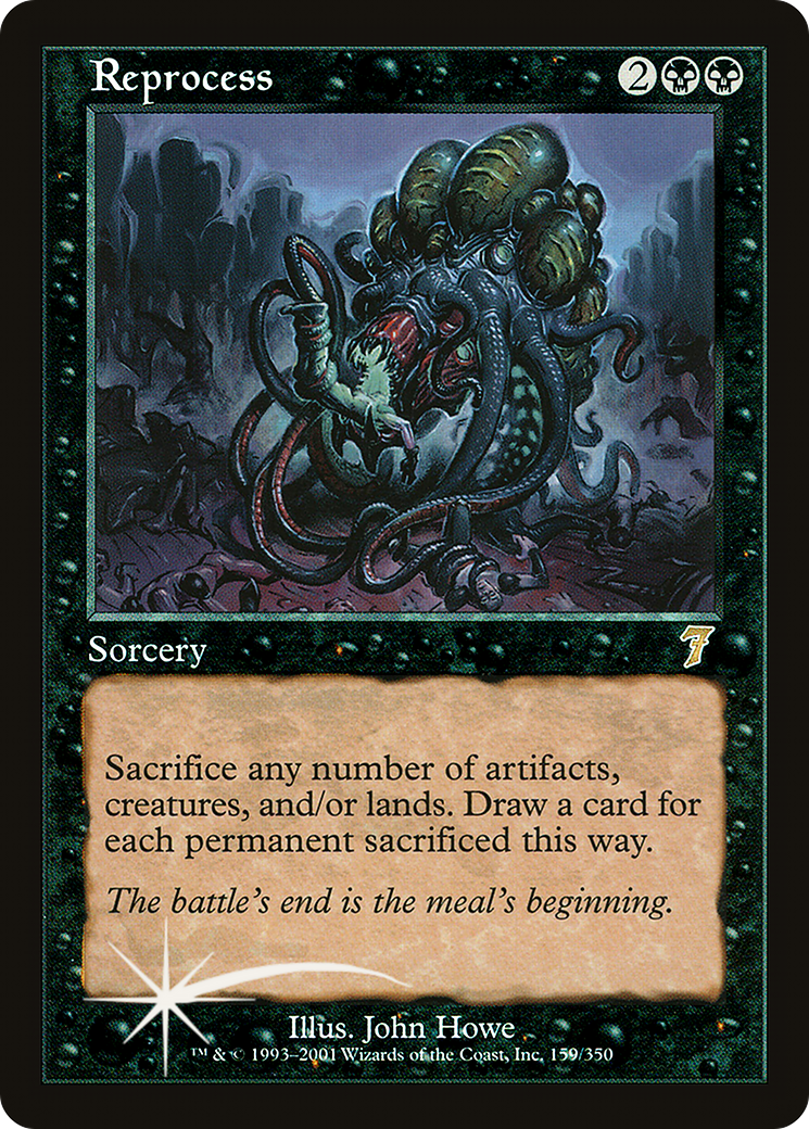Reprocess (7ED-159★) - Seventh Edition Foil