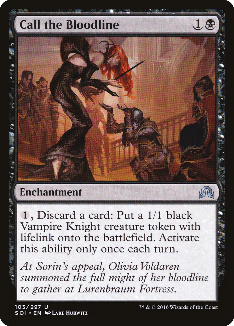 Call the Bloodline (SOI-103) - Shadows over Innistrad Foil
