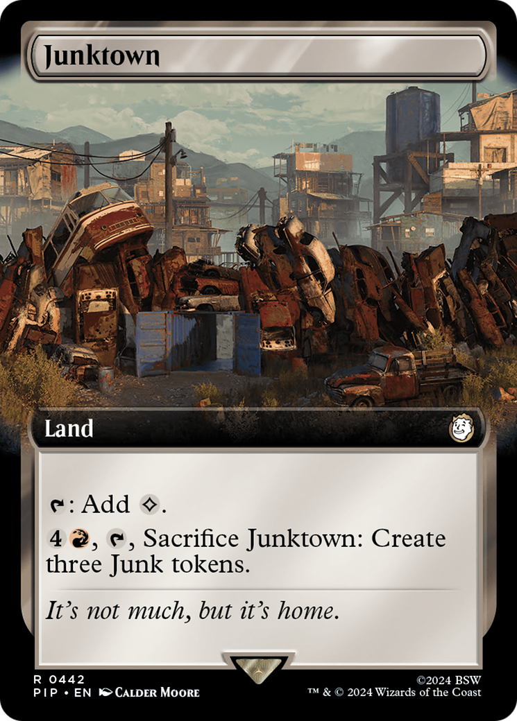 Junktown (PIP-442) - Fallout : (Extended Art) Foil
