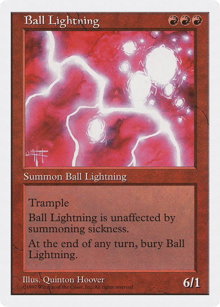 Ball Lightning (5ED-) - Fifth Edition