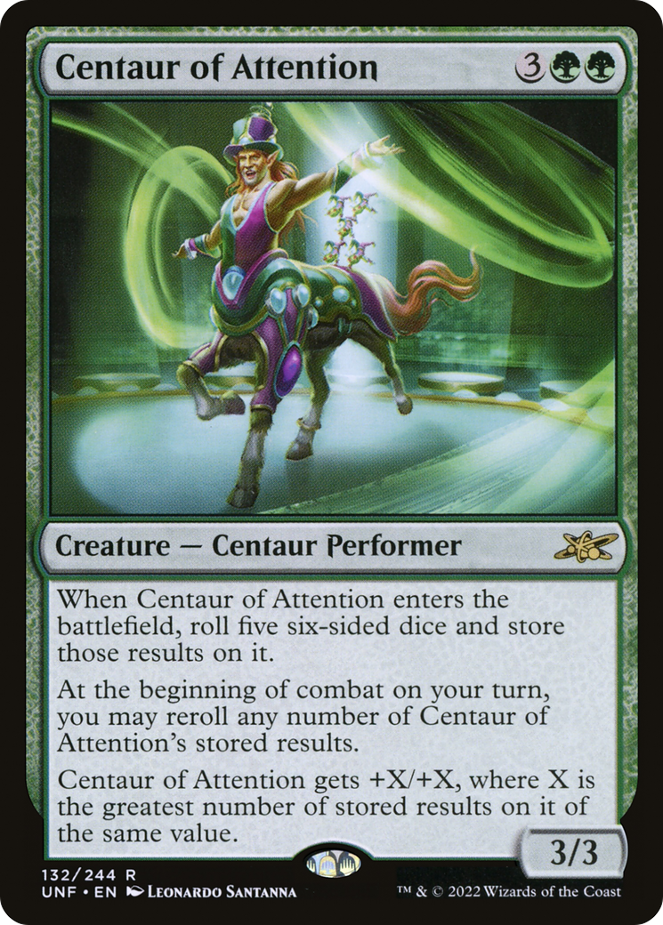 Centaure de l'Attention (UNF-132) - Unfinity Foil 