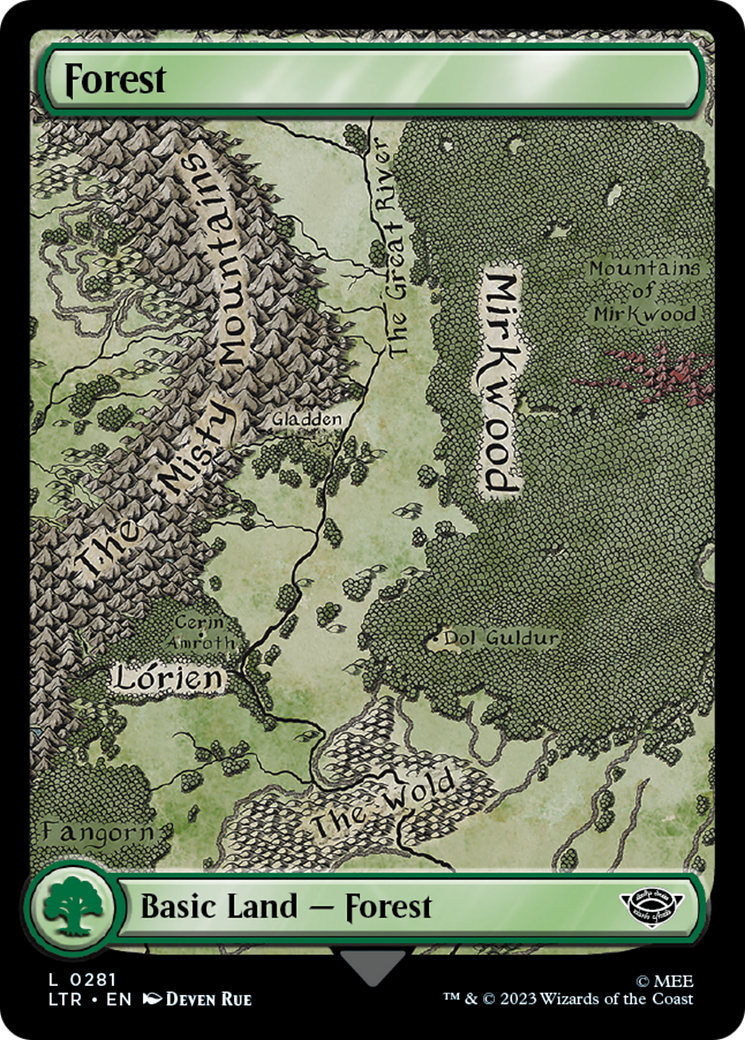 Forêt (LTR-281) - Le Seigneur des Anneaux : Contes de la Terre du Milieu 