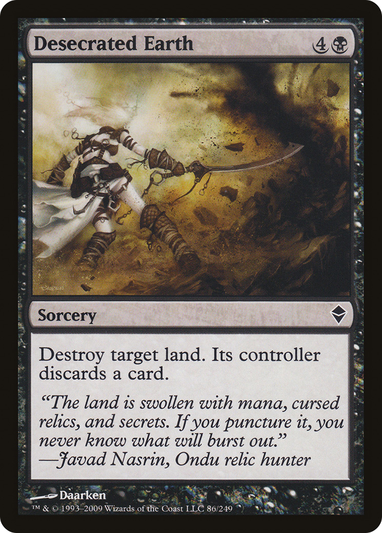 Terre profanée (ZEN-086) - Zendikar 