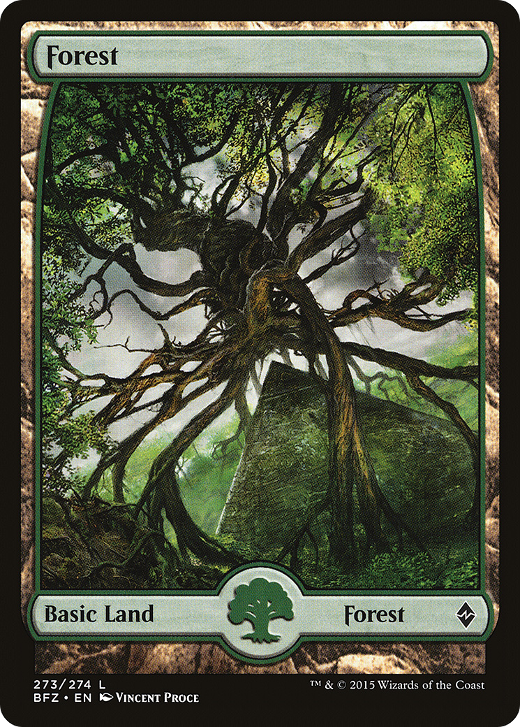 Forêt (BFZ-273) - Bataille pour Zendikar Foil