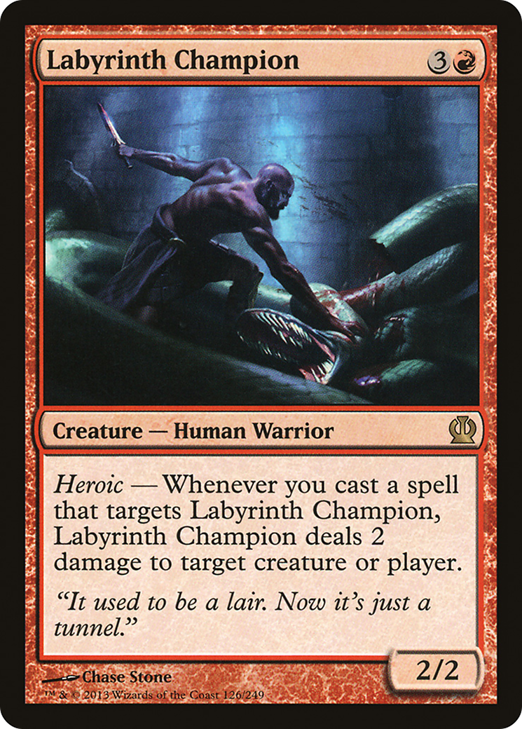Champion du Labyrinthe (THS-126) - Theros Foil 