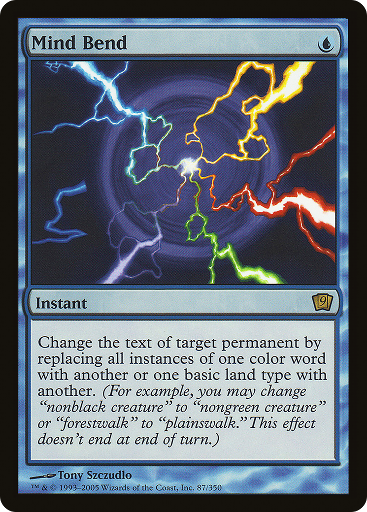 Mind Bend (9ED-87★) - Ninth Edition Foil