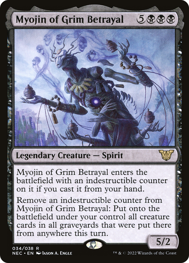 Myojin de la trahison sinistre (NEC-034) - Commandant de la dynastie Neon 