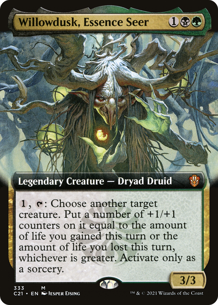 Willowdusk, Voyante des Essences (C21-333) - Commander 2021 : (Extended Art) 