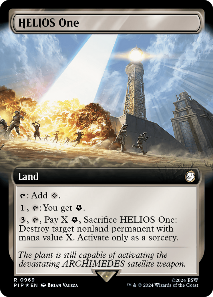 HELIOS One (PIP-969) - Fallout : (Extended Art) Foil 