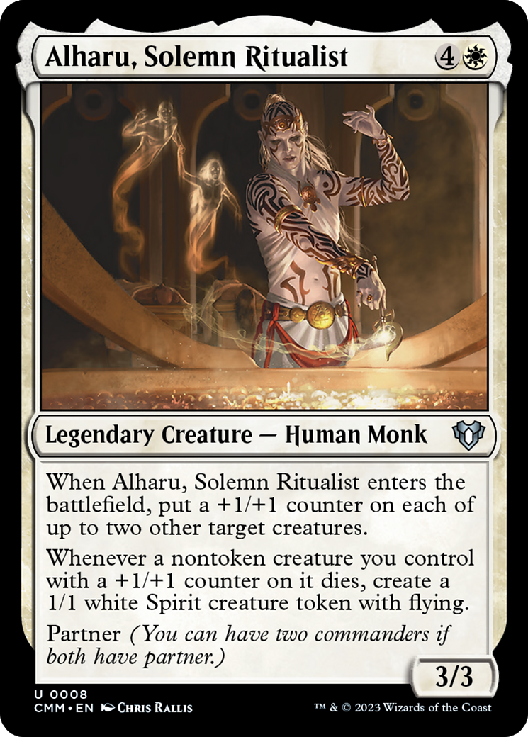 Alharu, Ritualiste Solennel (CMM-008) - Commandant Masters 