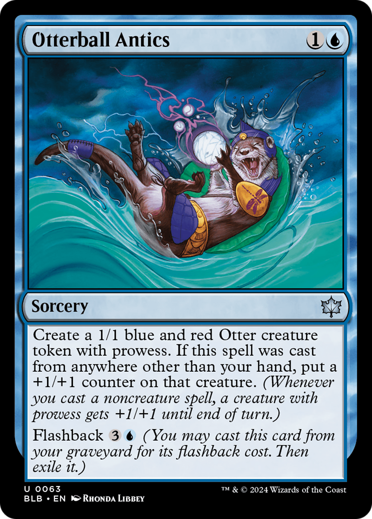 Otterball Antics (BLB-063) - Bloomburrow 