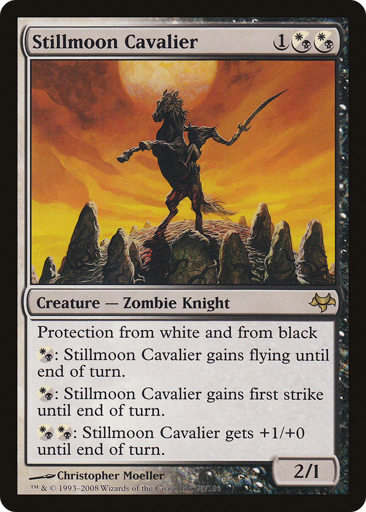 Stillmoon Cavalier (EVE-095) - Feuille d'événement 