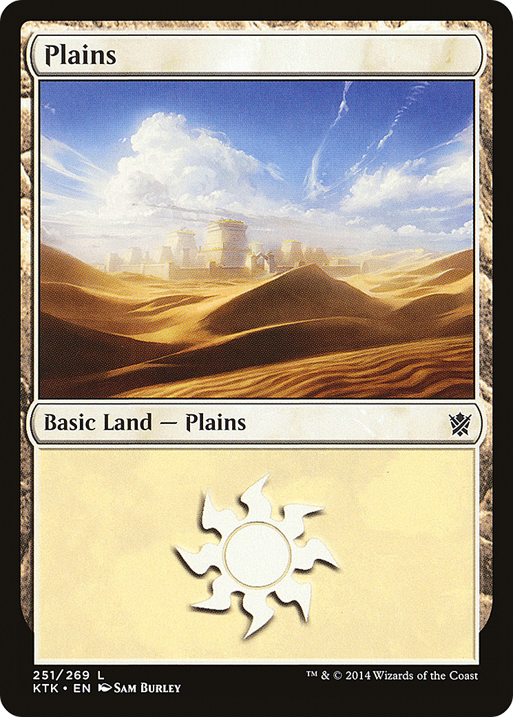 Plains (251) (KTK-251) - Khans of Tarkir Foil