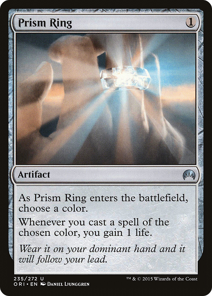 Anneau Prism (ORI-235) - Magic Origins 