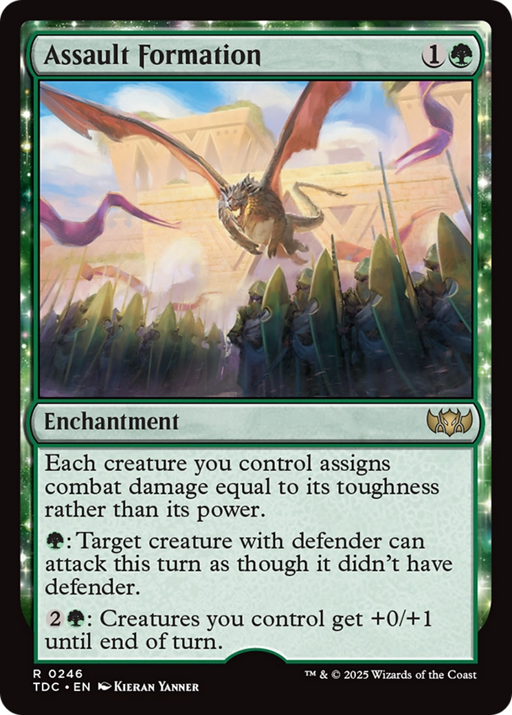Formation d'assaut (TDC-246) - Commandant : Tarkir : Tempête de dragons 